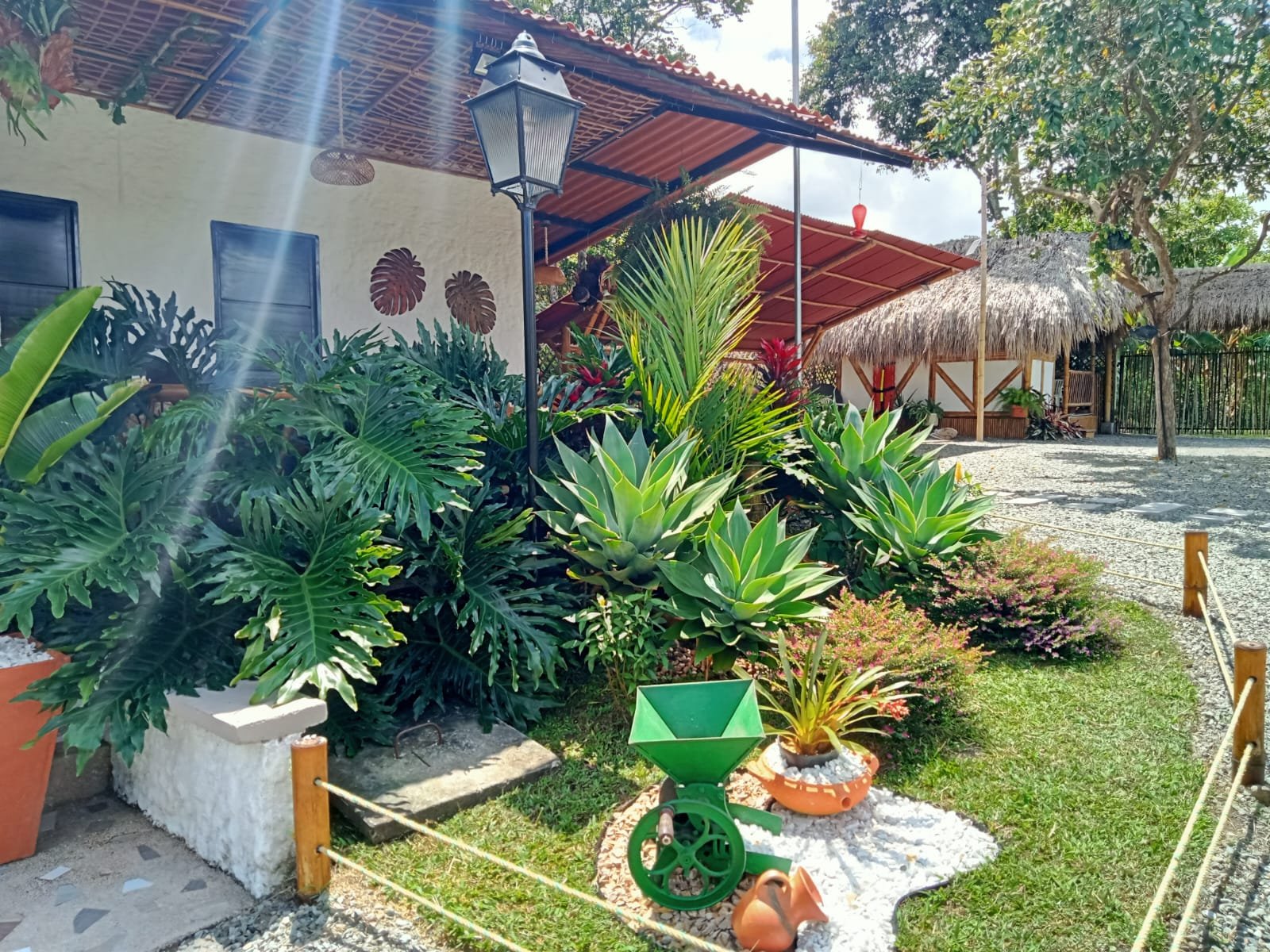 Antejardín Cabaña
